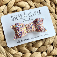 Load image into Gallery viewer, Olivia Bow - Fall Glitter
