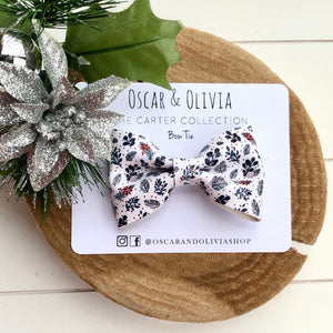 Bow Tie - Winter Floral