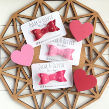 Load image into Gallery viewer, Olivia Bow - Valentine Hearts
