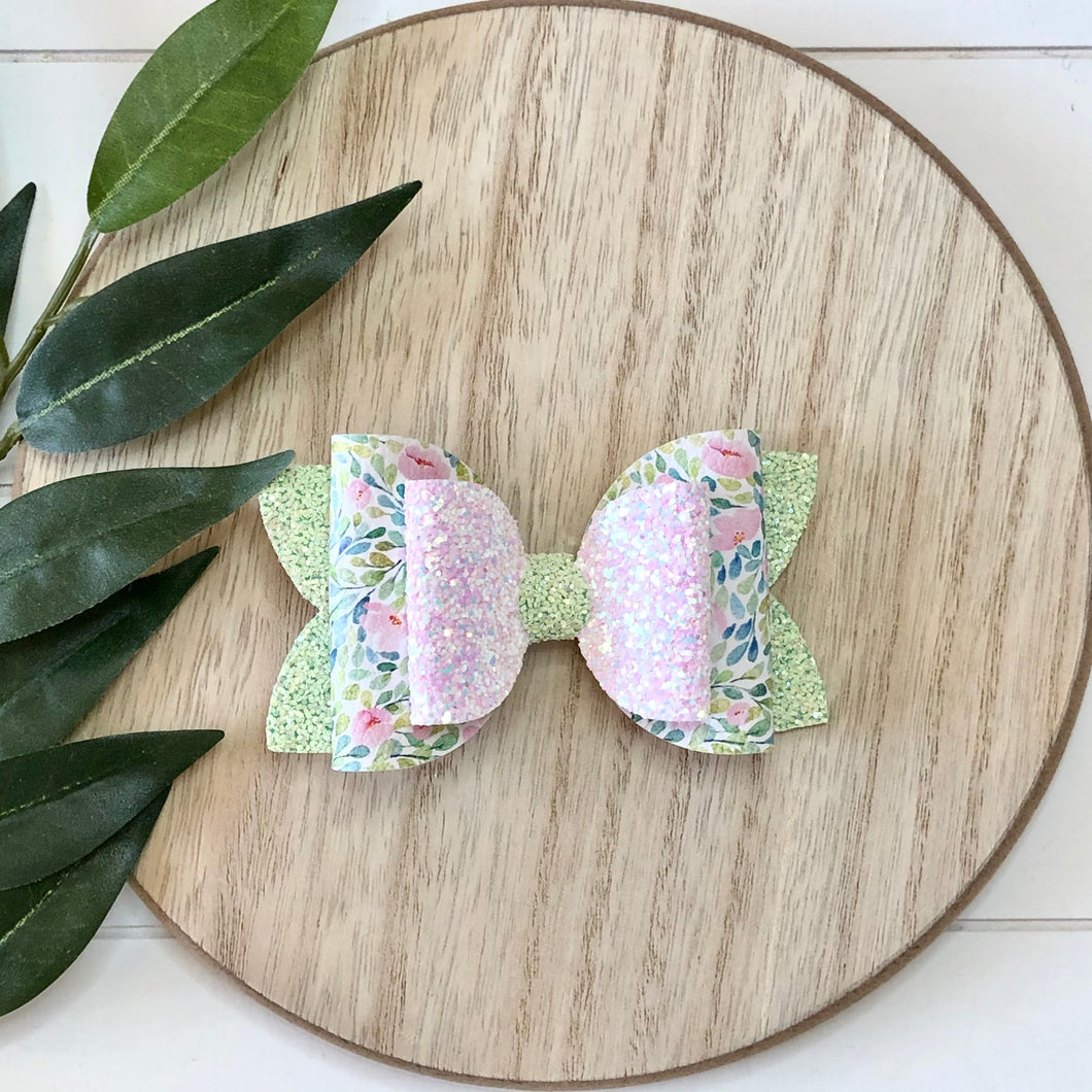 Double Bella Bow - Winding Blooms