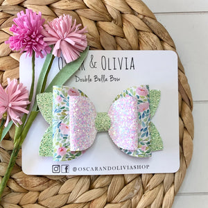 Double Bella Bow - Winding Blooms