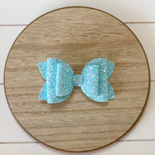 Load image into Gallery viewer, Double Bella Bow - Micro Glitters
