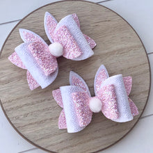 Load image into Gallery viewer, Double Bella Bow - Easter Bunny
