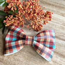 Load image into Gallery viewer, Bow Tie - Fall Plaid

