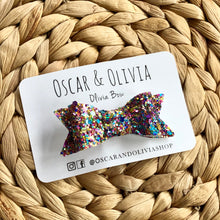 Load image into Gallery viewer, Olivia Bow - Fall Glitter
