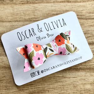 Olivia Bow - Vintage Fall Floral