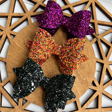 Load image into Gallery viewer, Paige Bows - Fall Glitter
