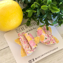Load image into Gallery viewer, Double Bella Bow - Pink Lemonade
