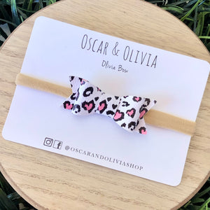 Olivia Bow - Valentine Leopard