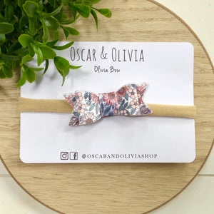 Olivia Bow - Velvet Floral