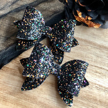 Load image into Gallery viewer, Paige Bows - Halloween Glitter
