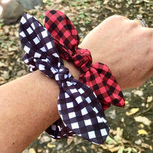 Load image into Gallery viewer, Scrunchies - Buffalo Plaid
